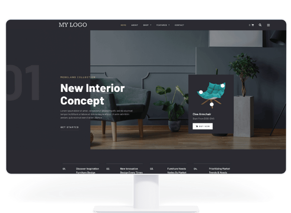 Onecodesoft Interior Design Website